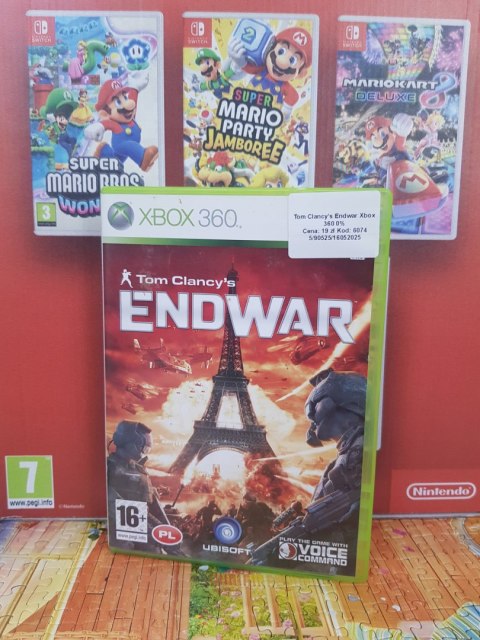 Tom Clancy's EndWar XBOX 360 Microsoft Xbox 360