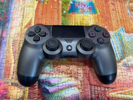 Kontroler bezprzewodowy Dualshock 4 PS4 stalowy czarny