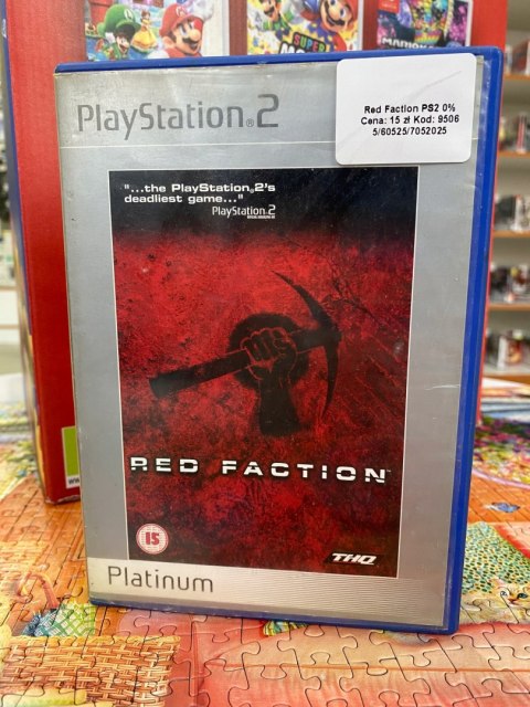 RED FACTION Sony PlayStation 2 (PS2)