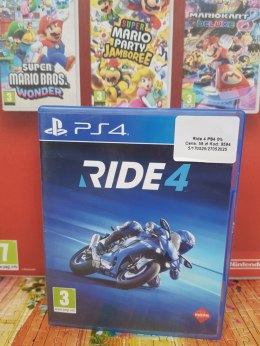 Ride 4 PS4 Sony PlayStation 4 (PS4)