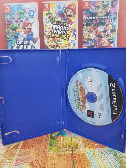 Shrek's Carnival Craze Crazy Party Games PS2 Unikat