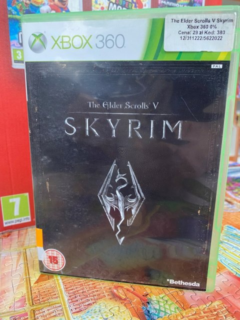 THE ELDER SCROLLS V: SKYRIM MICROSOFT XBOX 360
