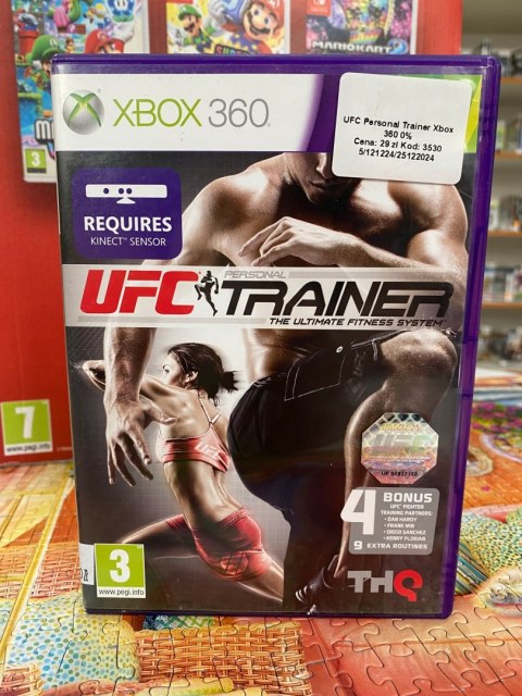 UFC Personal Trainer Microsoft Xbox 360 Kinect